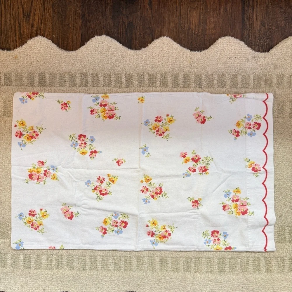 Floral Print Pillowcase